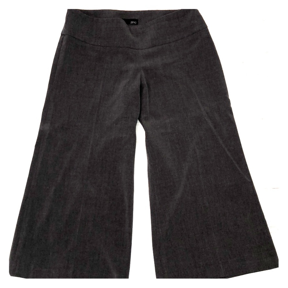 Grey suit culottes